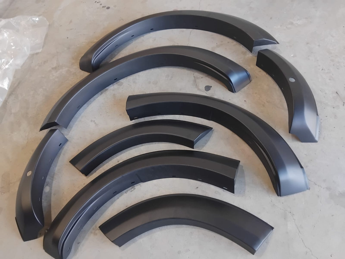 Ford Everest Next Gen V1 Oe design fender flares matt black with pdc