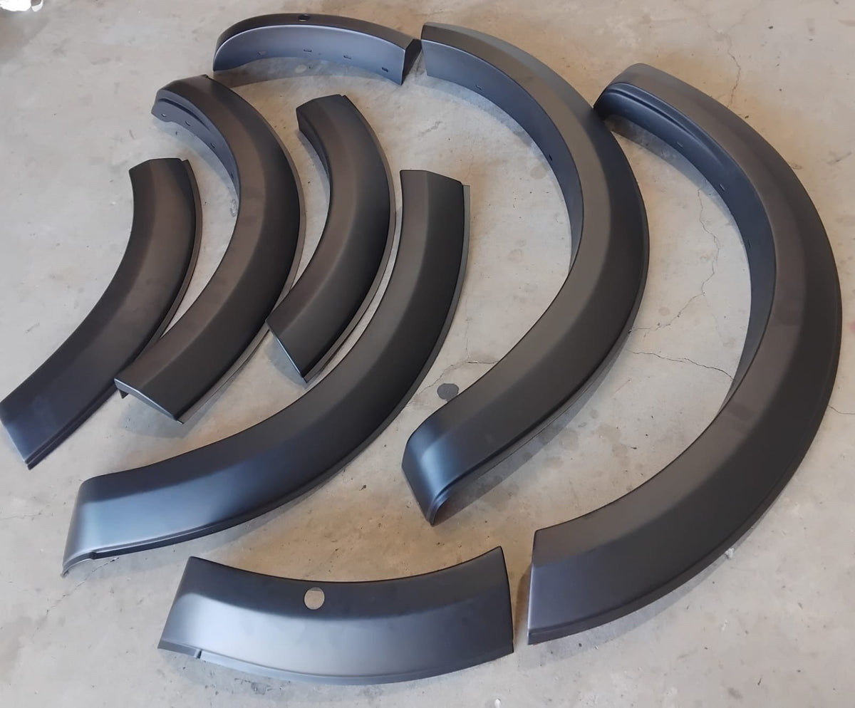 Ford Everest Next Gen V1 Oe design fender flares matt black with pdc