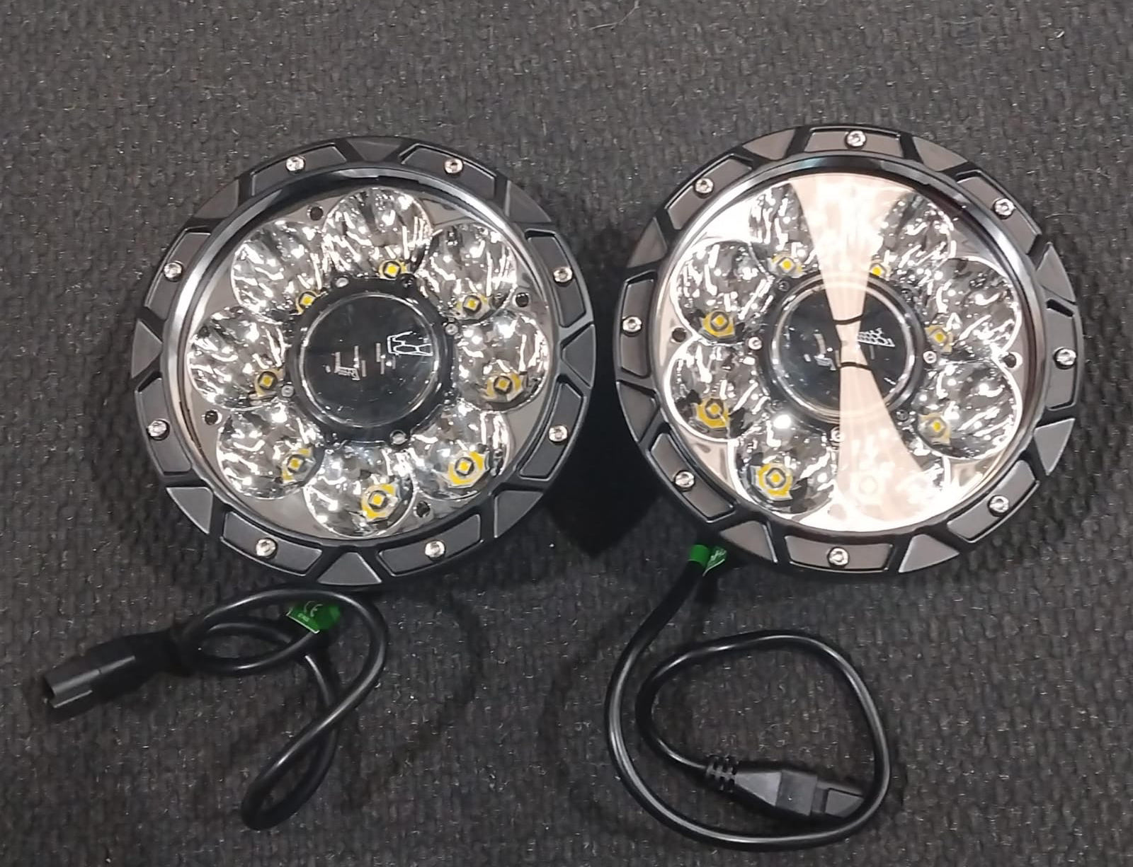 7inch  120wat led spotlight  color temperature 6000K SET