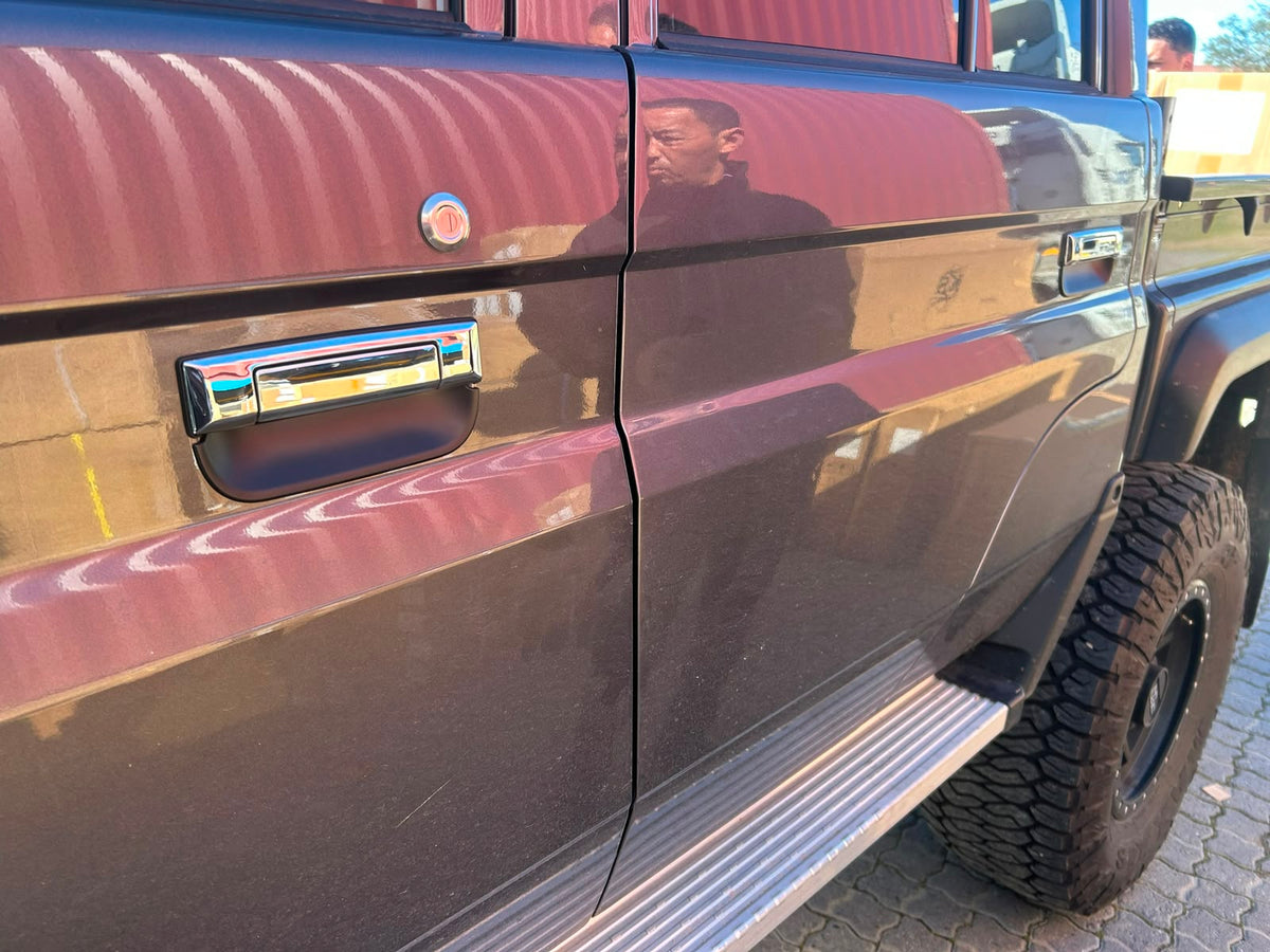 Toyota Land Cruiser 70 Series 5 pcs Door insert Matt Black