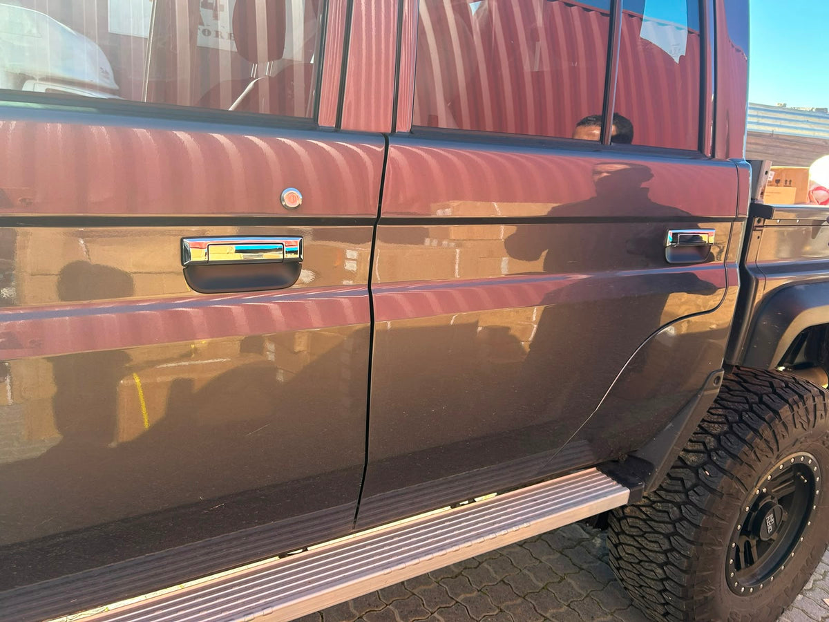 Toyota Land Cruiser 70 Series 5 pcs Door insert Matt Black