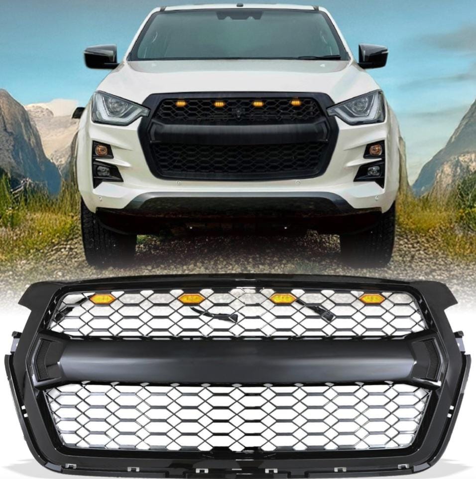 Isuzu DMAX Gen 7 2023 Grill with top orange led lights