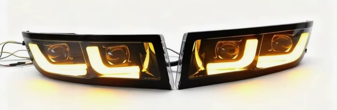 Land Cruiser 120 series LED bumper Foglights with DRL and Indicators
