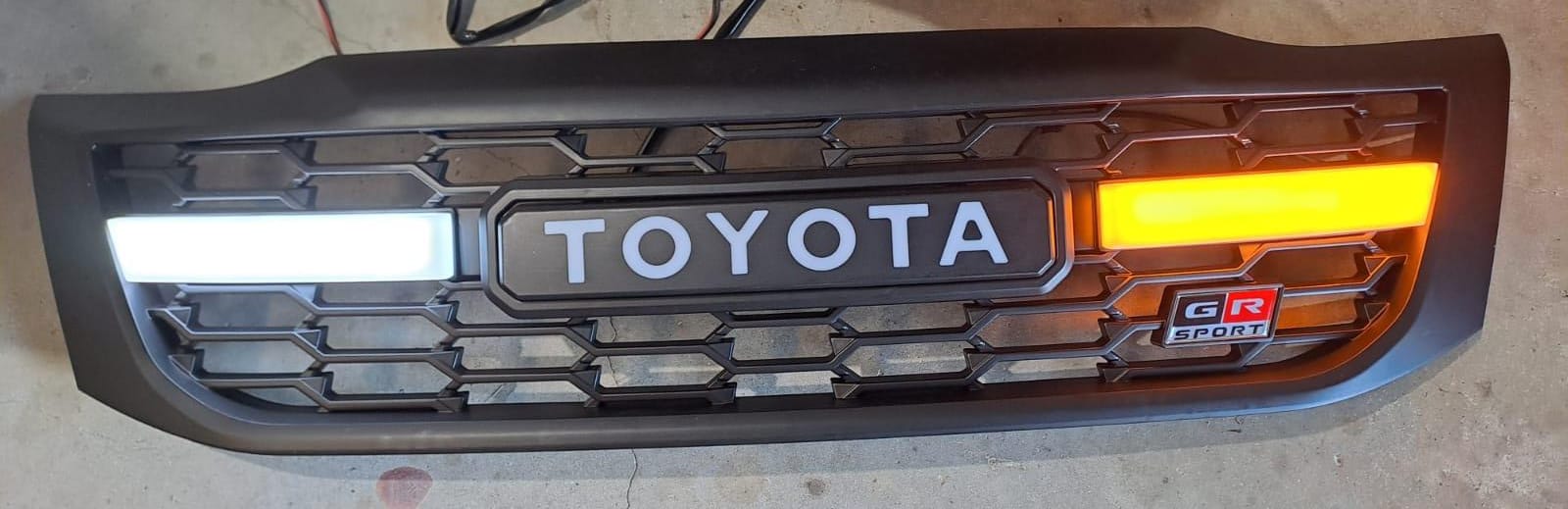 Toyota Vigo Champ 2012-2015 GR  Grill with LED