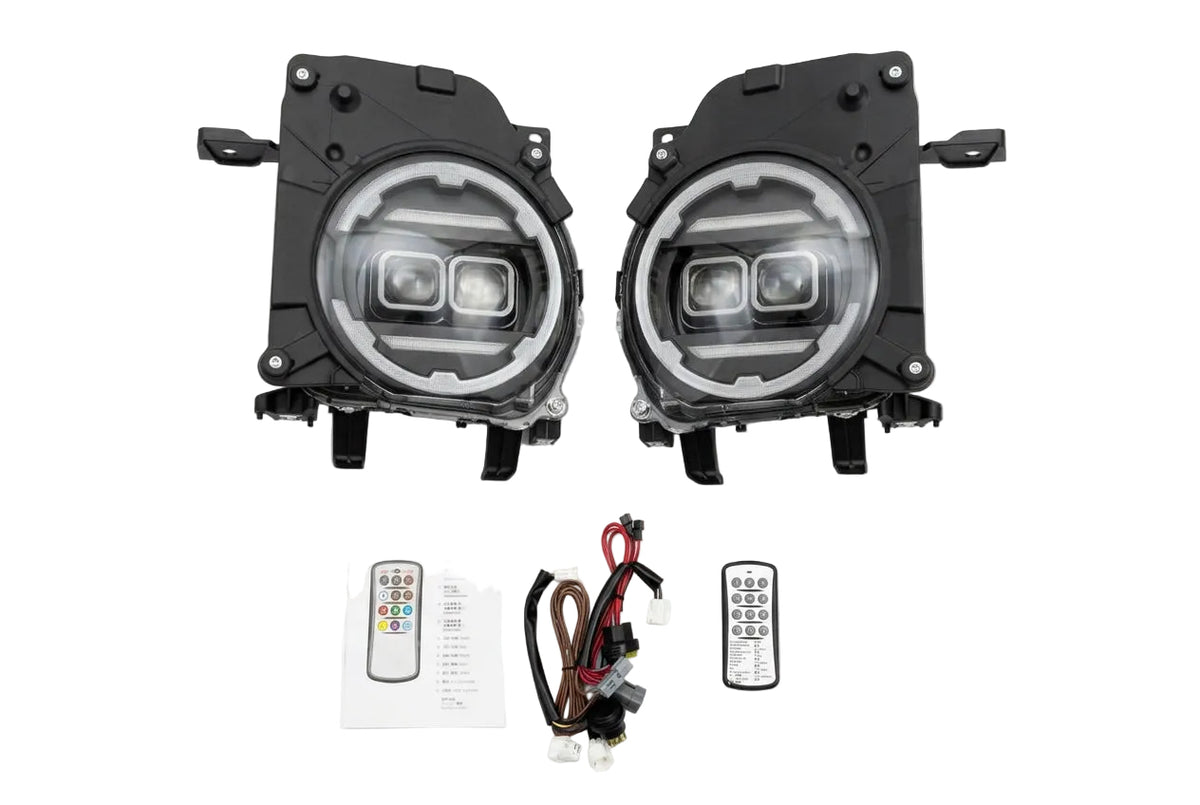 Toyota Land Cruiser 70 series 2024  RGB Headlights LED