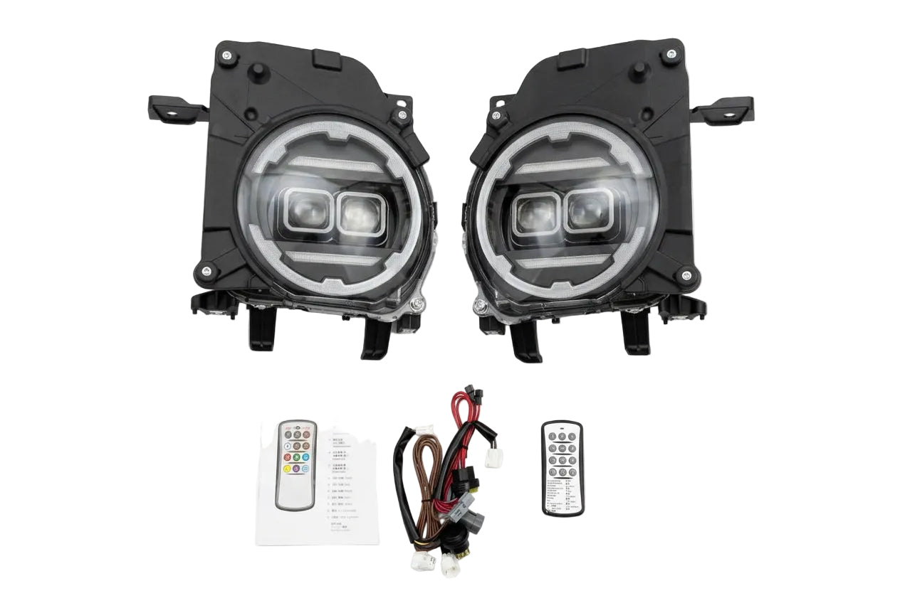 Toyota Land Cruiser 70 series 2024  RGB Headlights LED