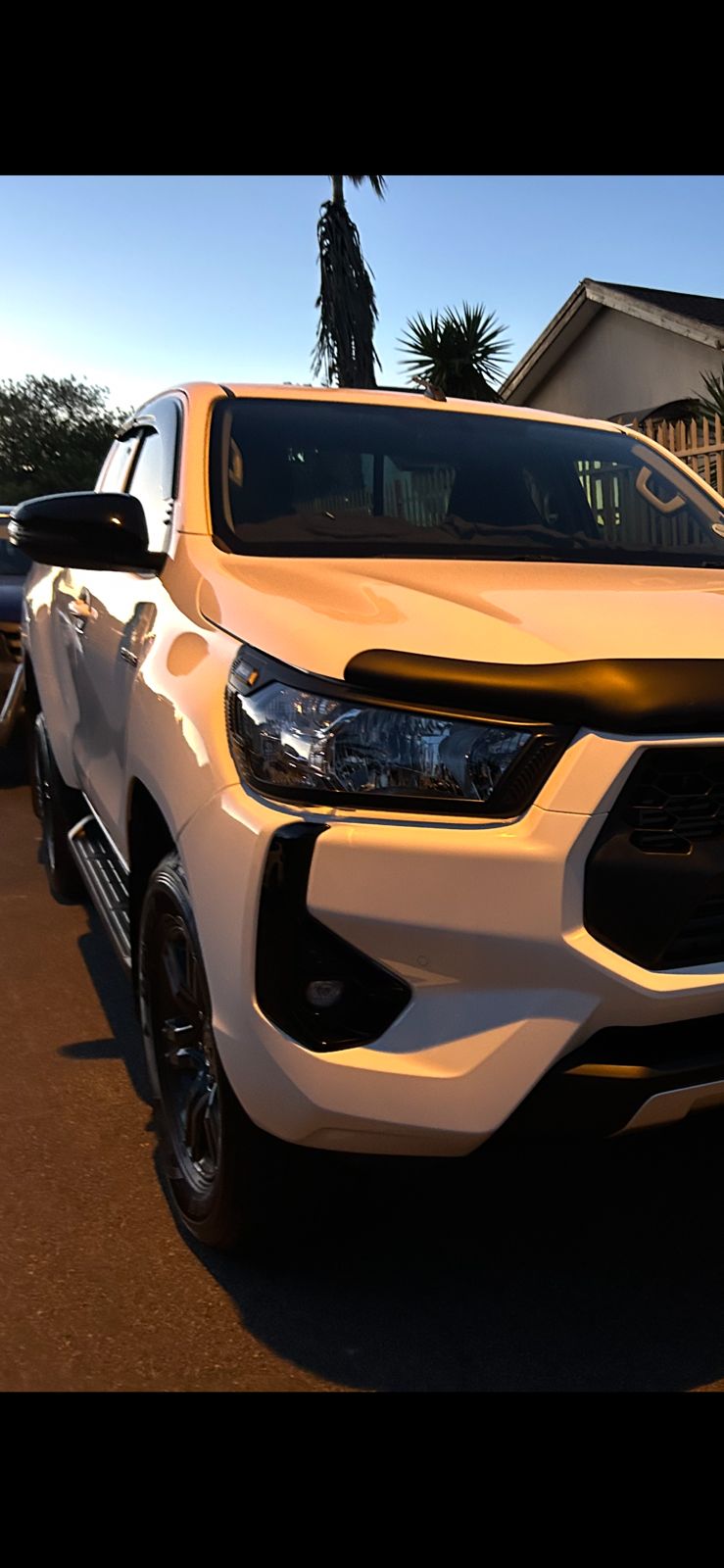 Toyota Hilux GD6 (2020 - Current) Head light Trims Matt Black