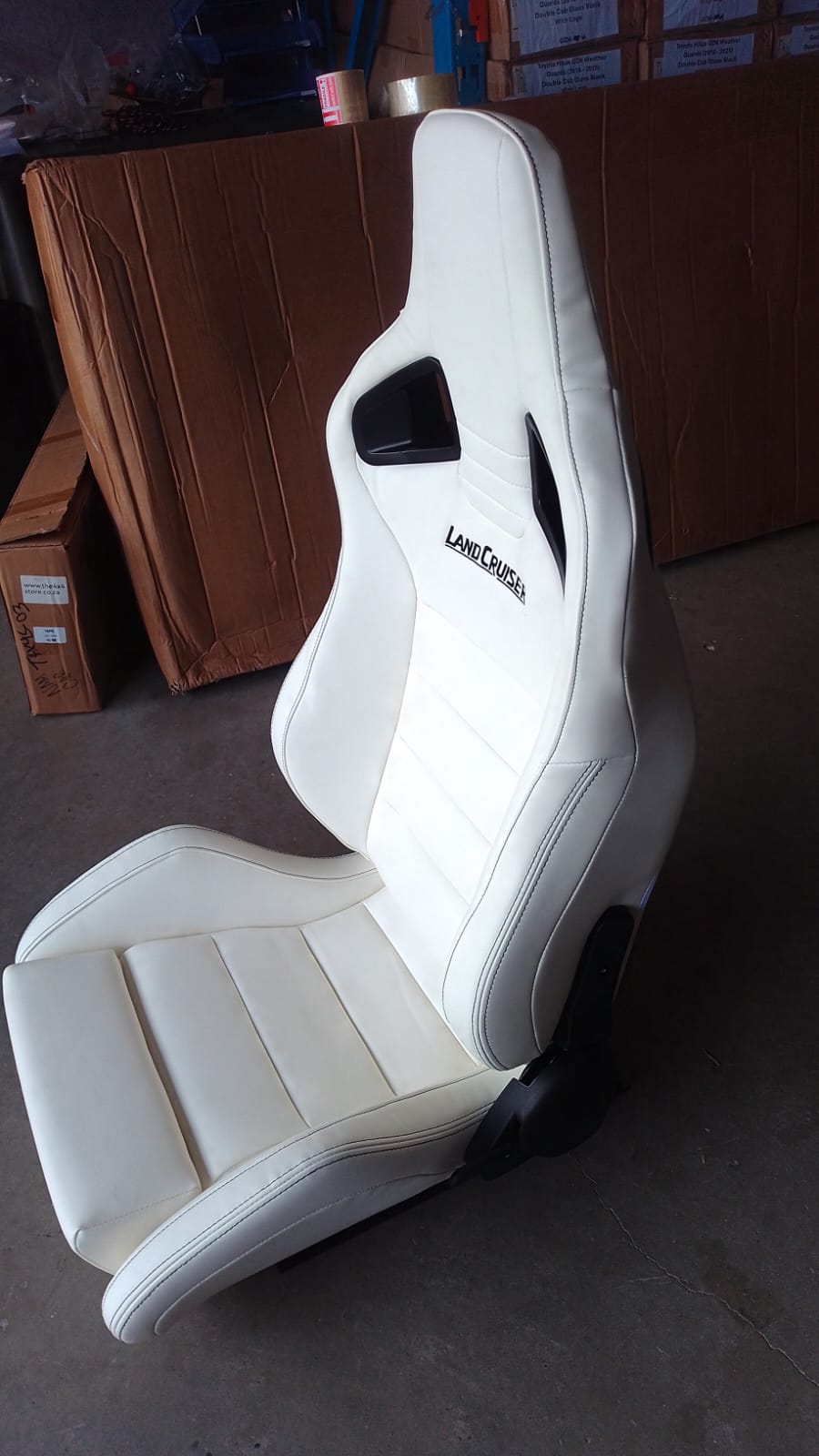 Land Cruiser  Seats set of 2 (White)