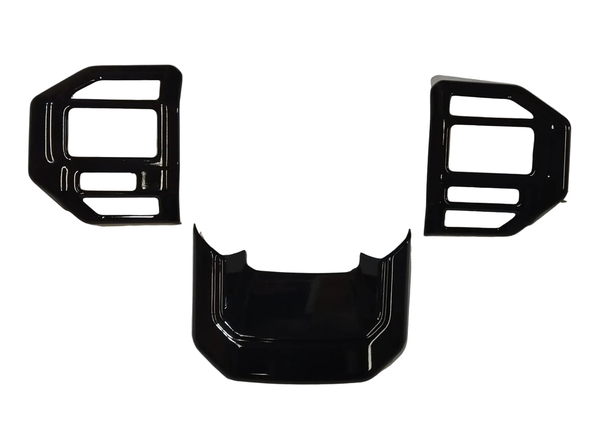 Toyota Hilux GD6 Travo 2026+ Steering Wheel Cover Gloss Black