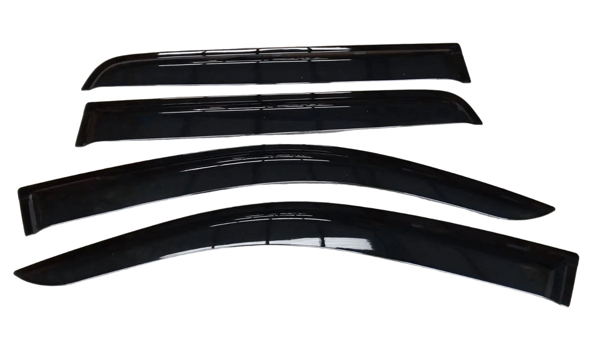 Toyota Hilux GD6 Weather Guards Double Cab (Gloss Black) without Logo
