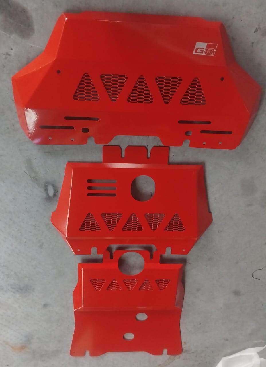 Toyota Hilux GD6 / Travo  2016-2026  3PCS  GR  Full Underbody plate