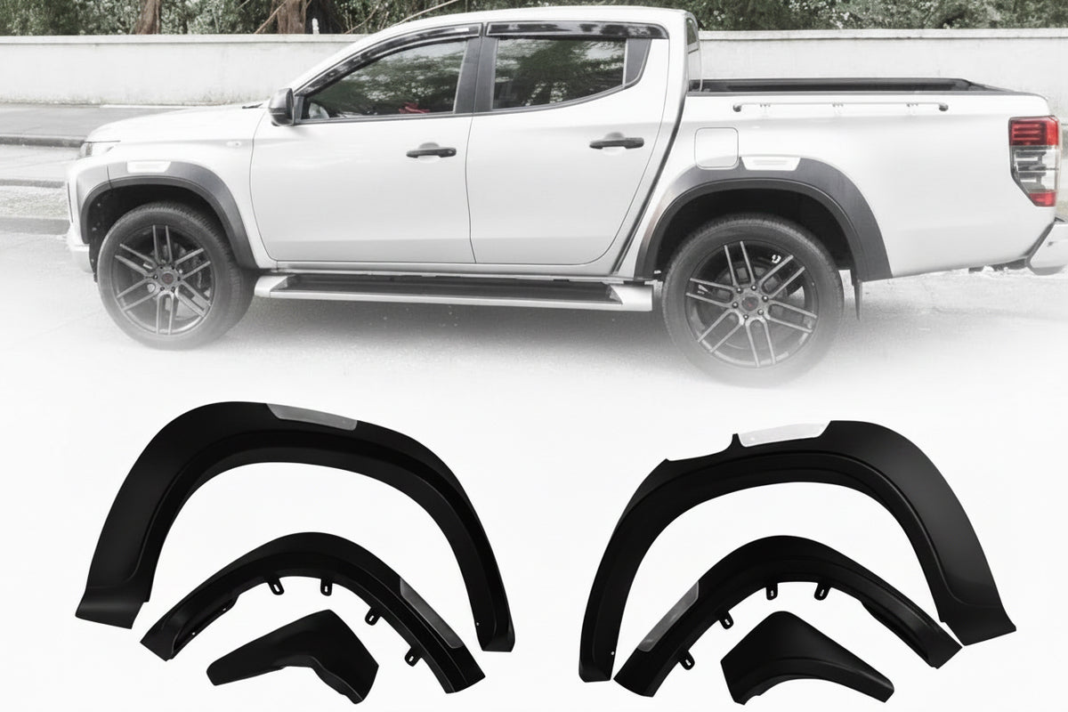 Mitsubishi Triton L200 MR 2019-2022 Fender flares  with Grey Insert