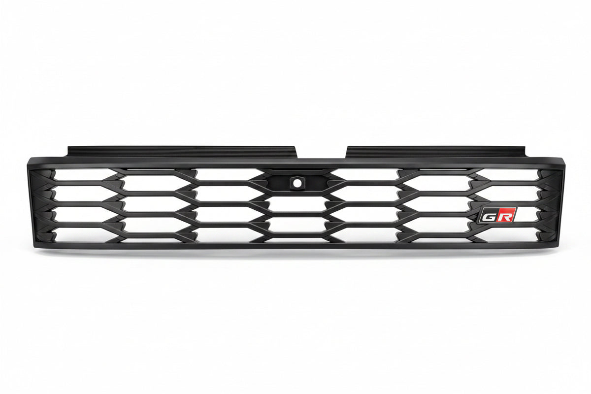 Toyota Hilux GD6 Travo 2026 GR Grill Matt Black