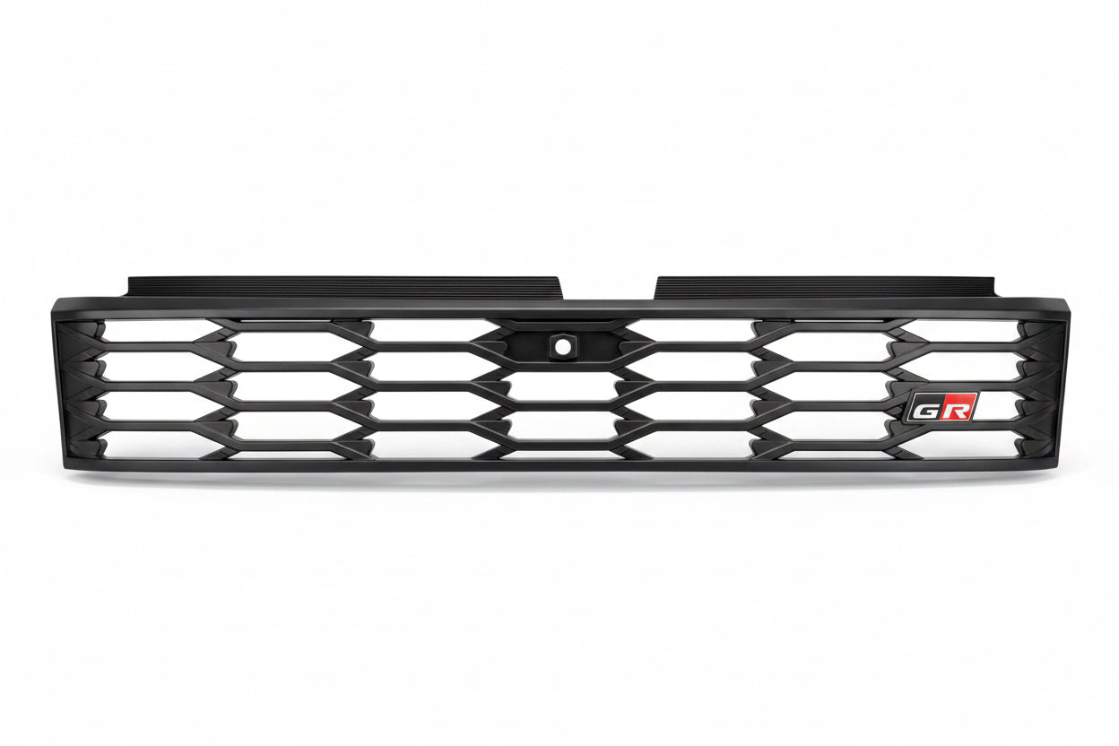 Toyota Hilux GD6 Travo 2026 GR Grill Matt Black