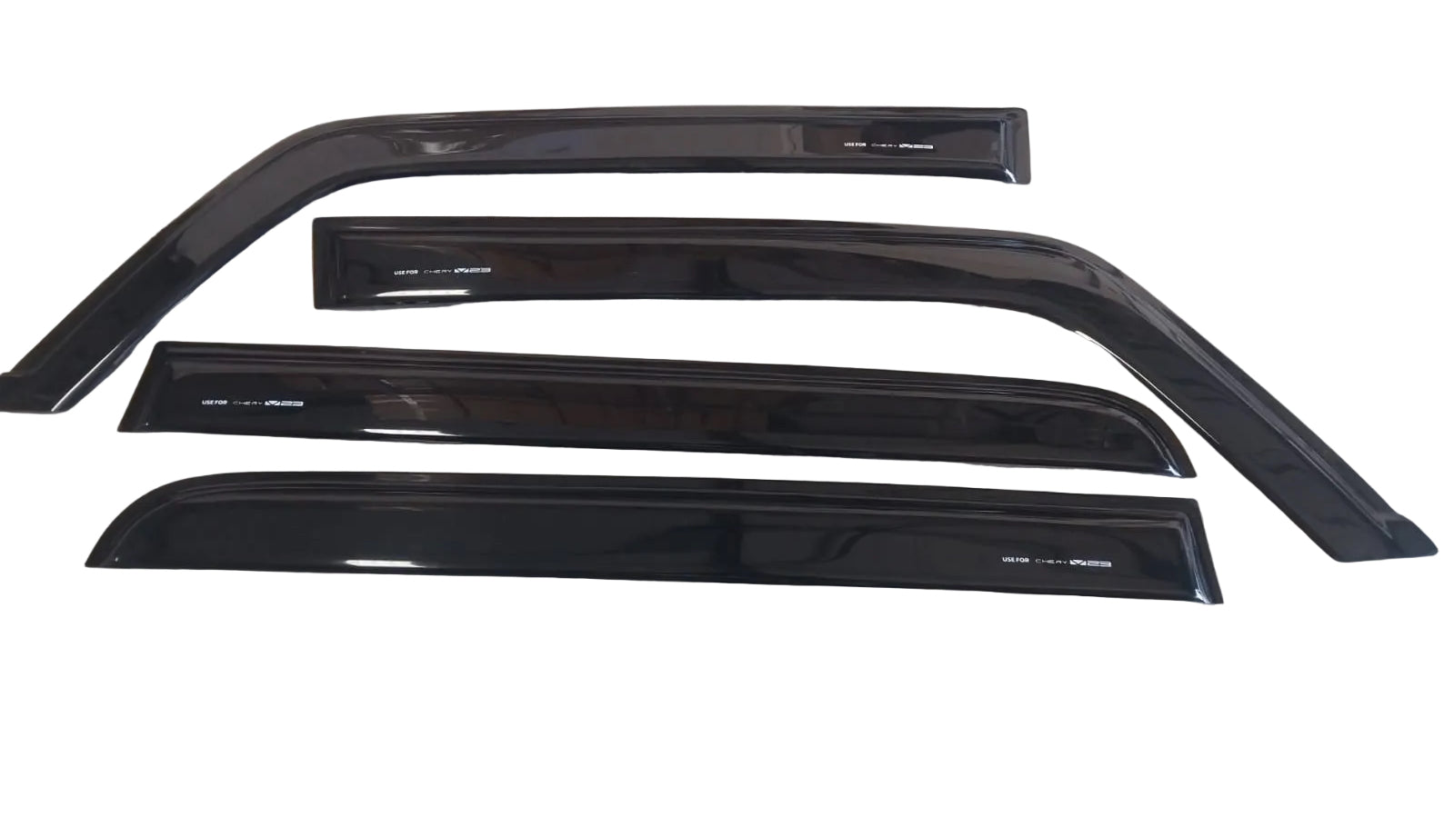 ICAR V23 Weather Guards Dark Gloss Black
