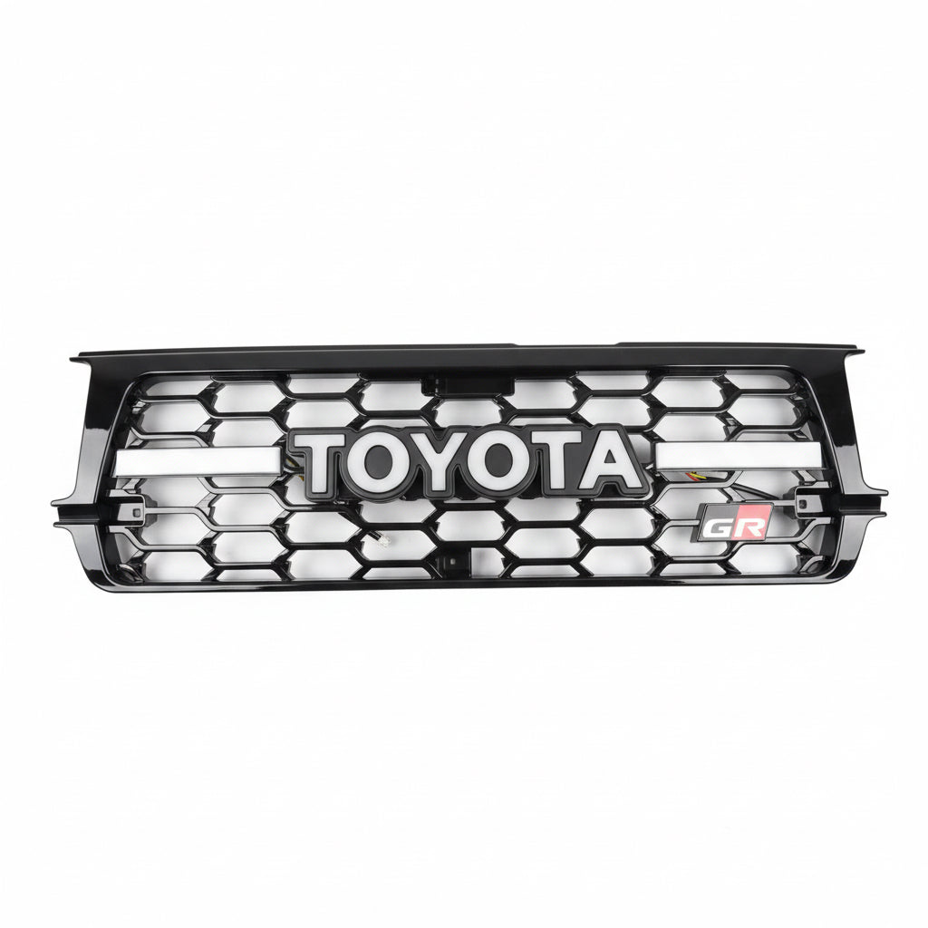 Land Cruiser 80 series GR  Grill matt black with LED / LED Lettering