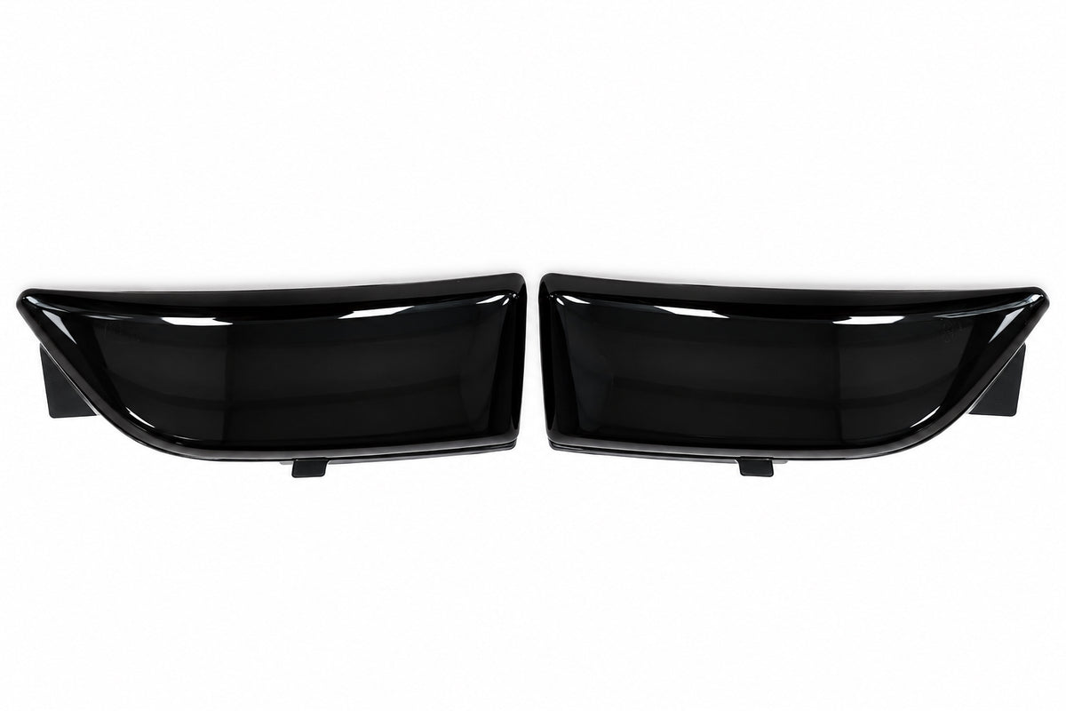 Ford Ranger 2012-2022 Mirror Indicators Clear with white stipe  set of 2