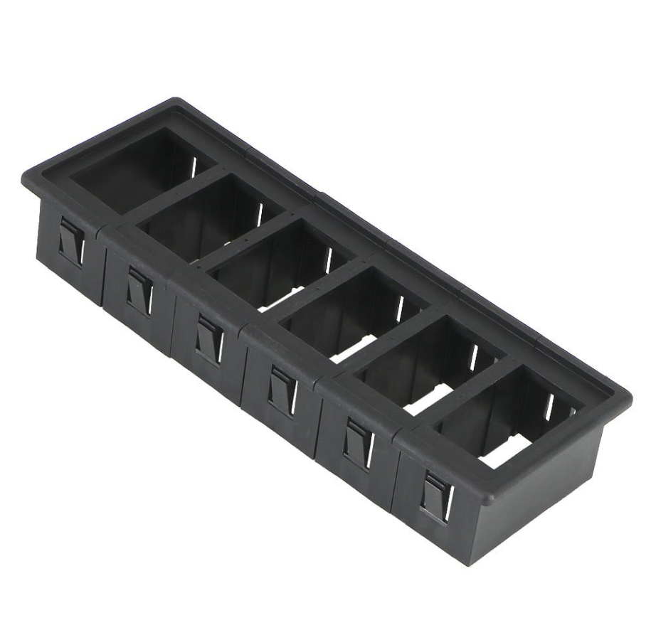 6 Gang Switch Panel Holder
