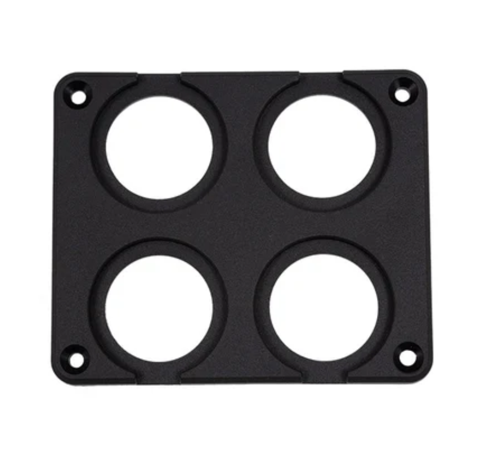 4 Hole Square Panel - Blank