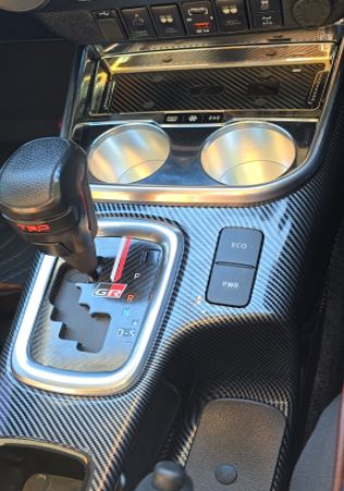 Toyota Hilux Revo 2016+ Centre Console inner Gearshift panel Carbon