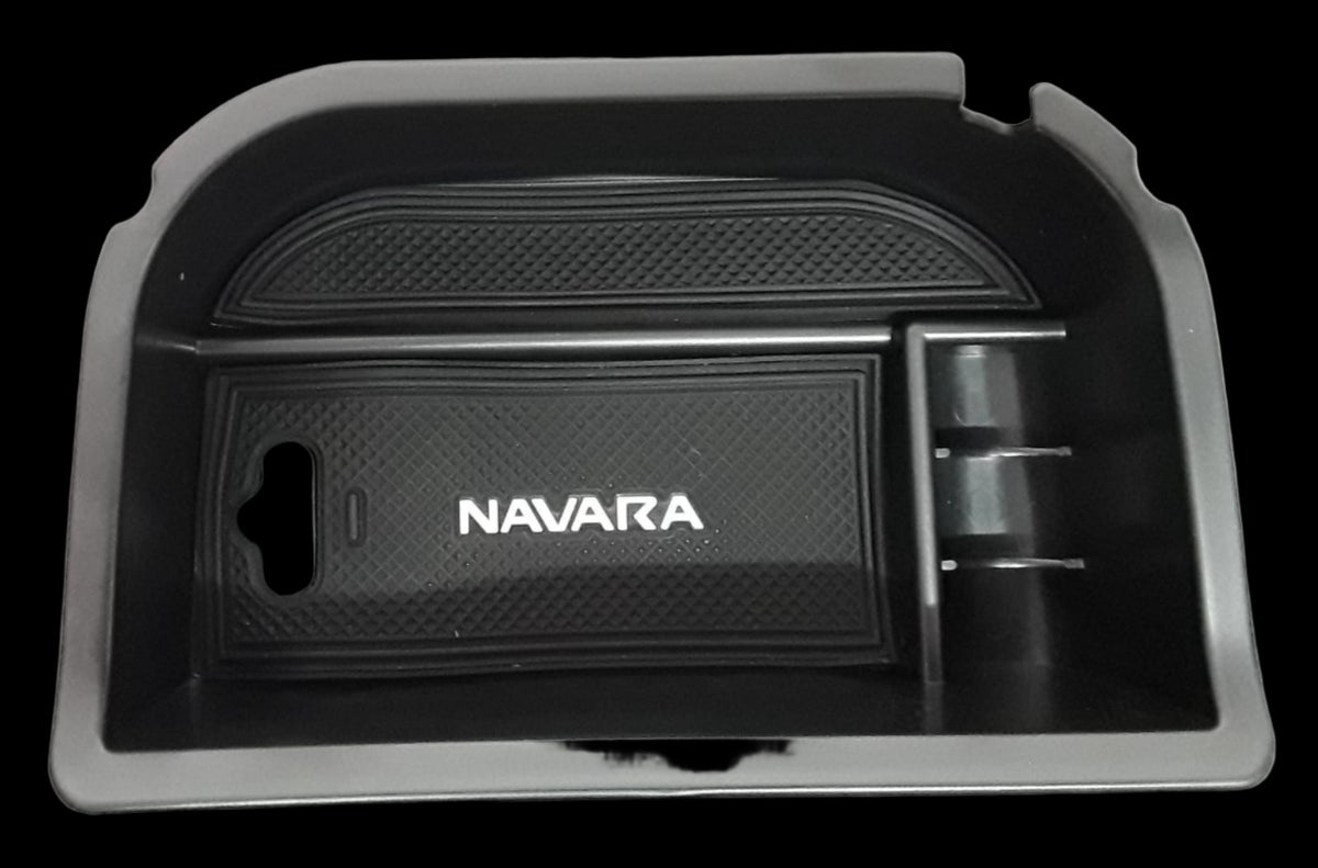 Nissan Navara 2015+  Center Console Storage Tray with matt