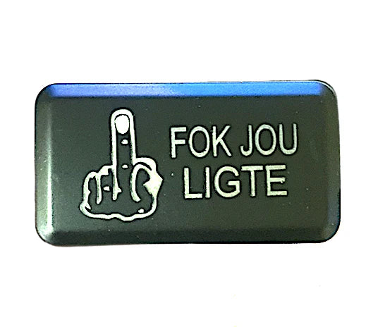 Toyota Push Switch 40x20mm Blank Horizontal - Optional Engraving