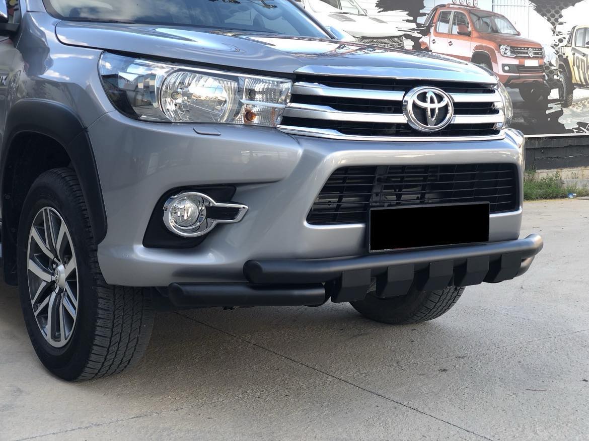 Toyota Hilux (2016+) Steel Front Bumper Skirt