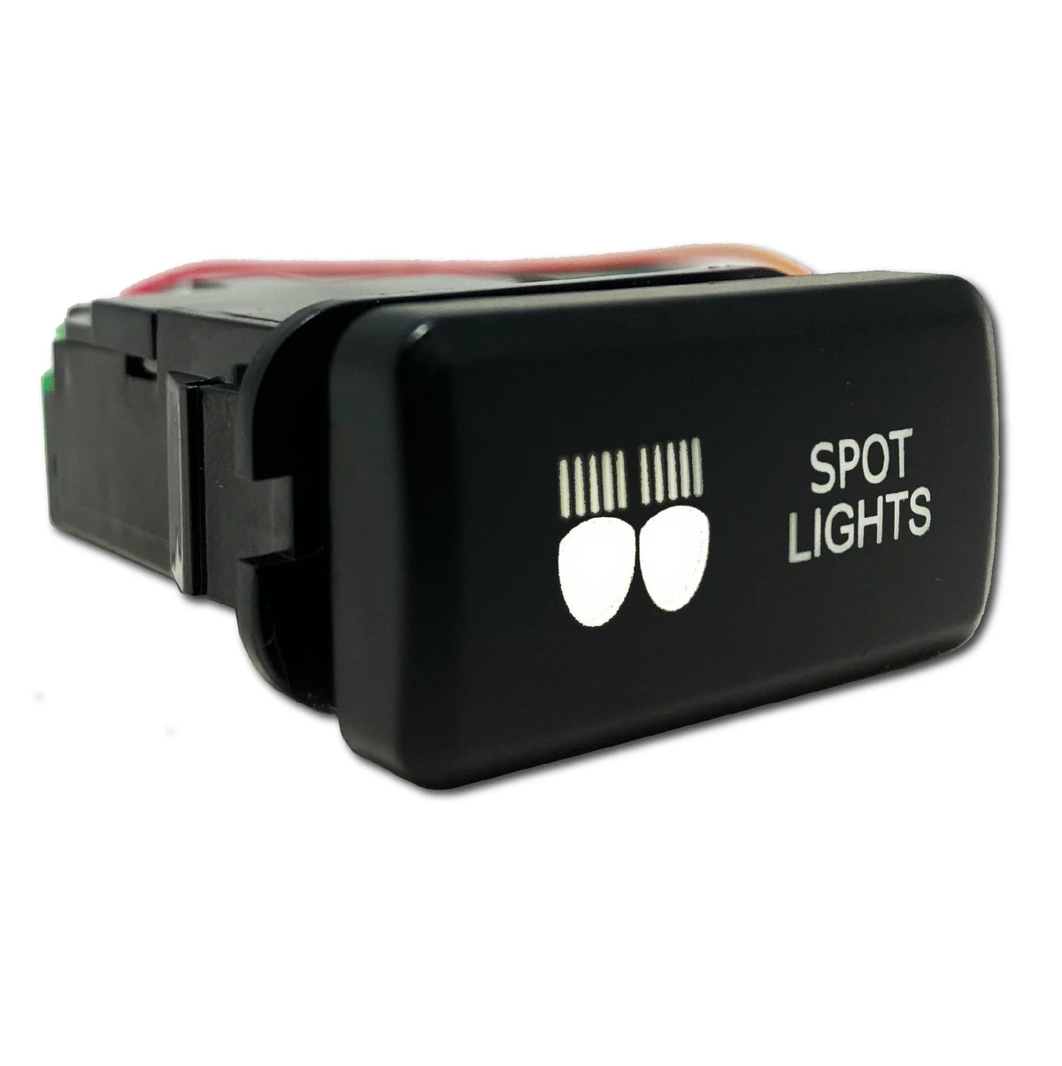 Toyota Push Switch 40x20mm Blank Horizontal - Optional Engraving