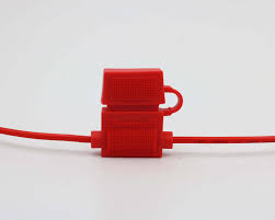 In Line Standard Fuse Holder 16AWG Wire