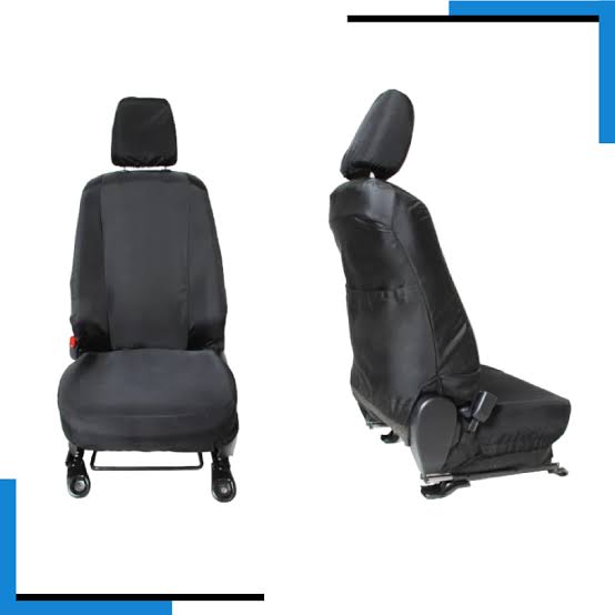 Kindo Seat Covers Ford Ranger Next-Gen XL DC (2022- ) - Black