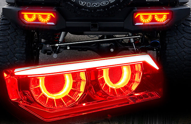 Suzuki Jimny Gen 4 Replacement LED Tail Lights Set Of 2