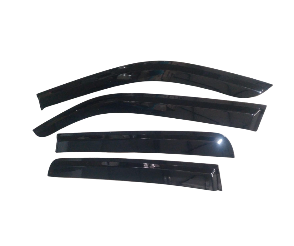 Volkswagen  Amarok (2009 - 2022) Weather Guards Double Cab Gloss Black