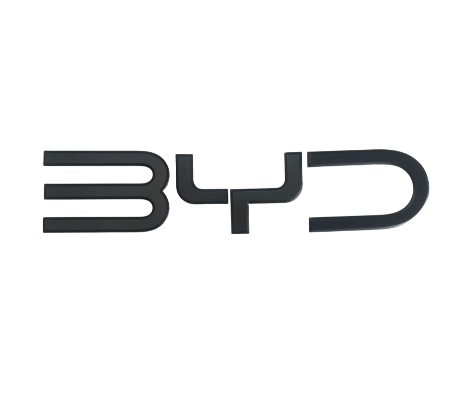 BYD SHARK Front Emblem Matt Black
