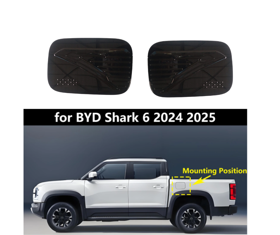 BYD SHARK Fuel Tank & Electrical Gloss Black