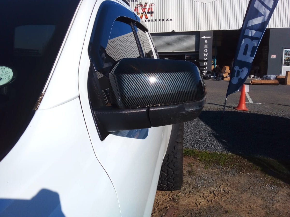 Ford Ranger Next Gen Window Mirror Cover Set of 2 Carbon fibre (look a like)