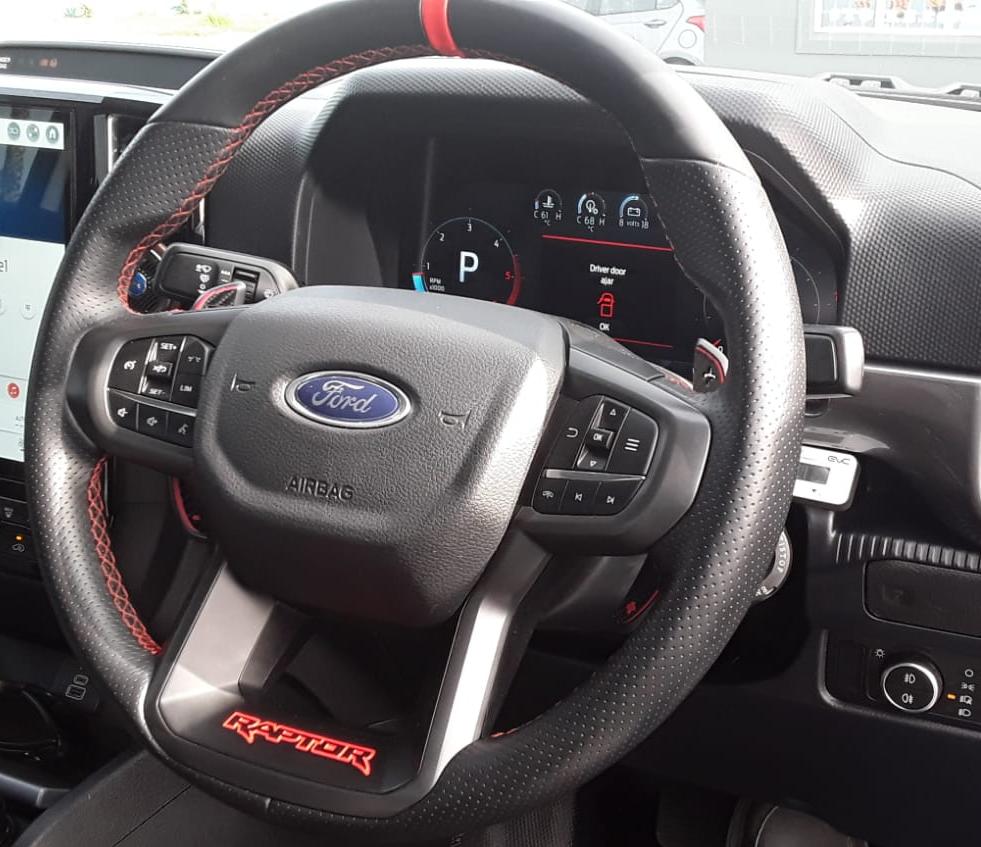 Ford Ranger Next Raptor Steering Wheel