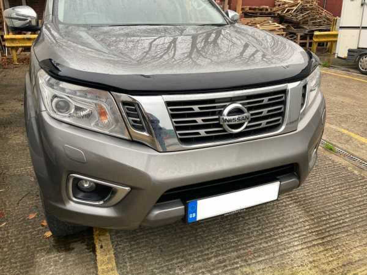 Nissan Navara D23 Prefacelift (2016-2020) Bonnet Guards Gloss Black