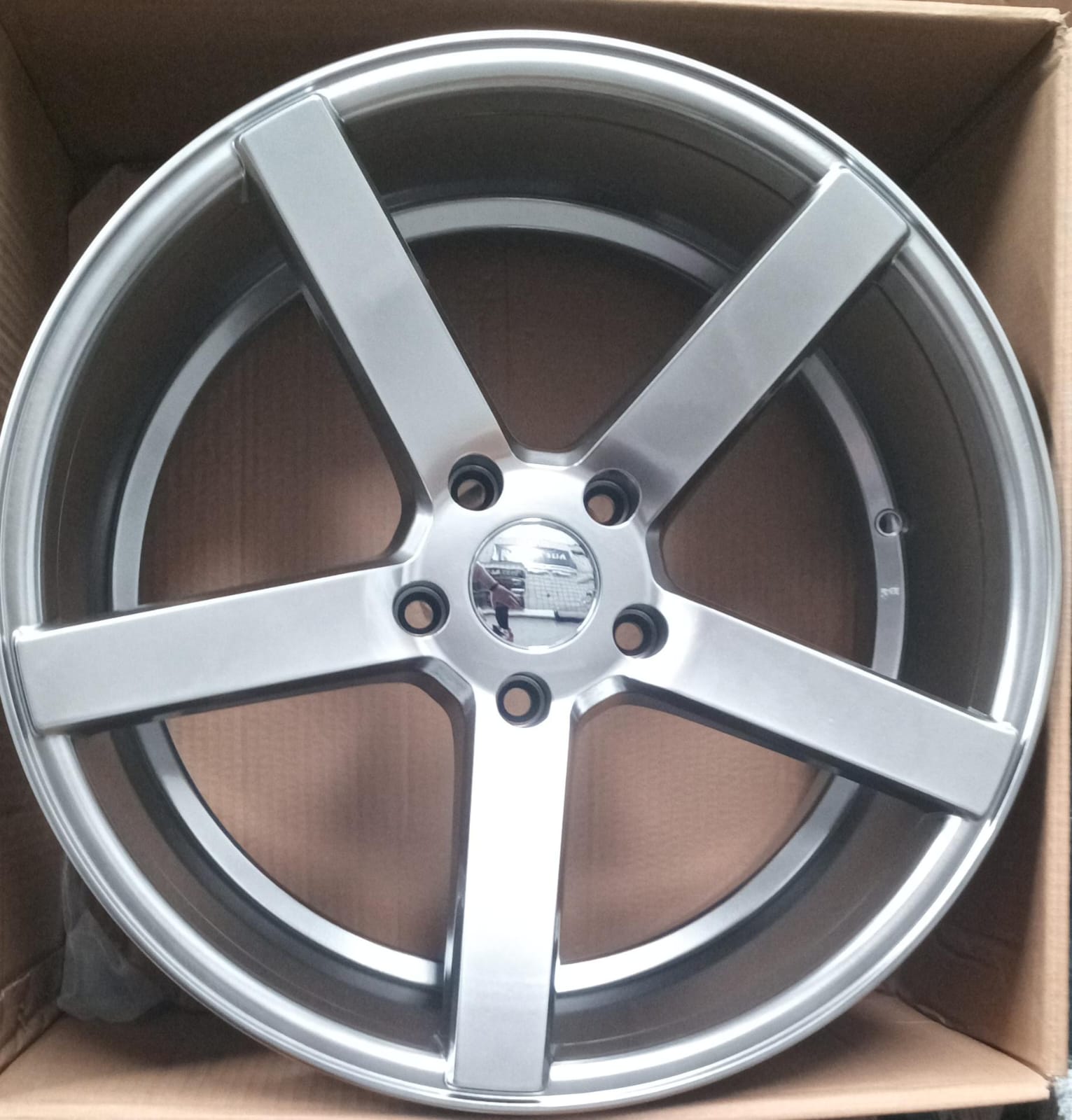 19" Rims Hyper Black Set Of 4