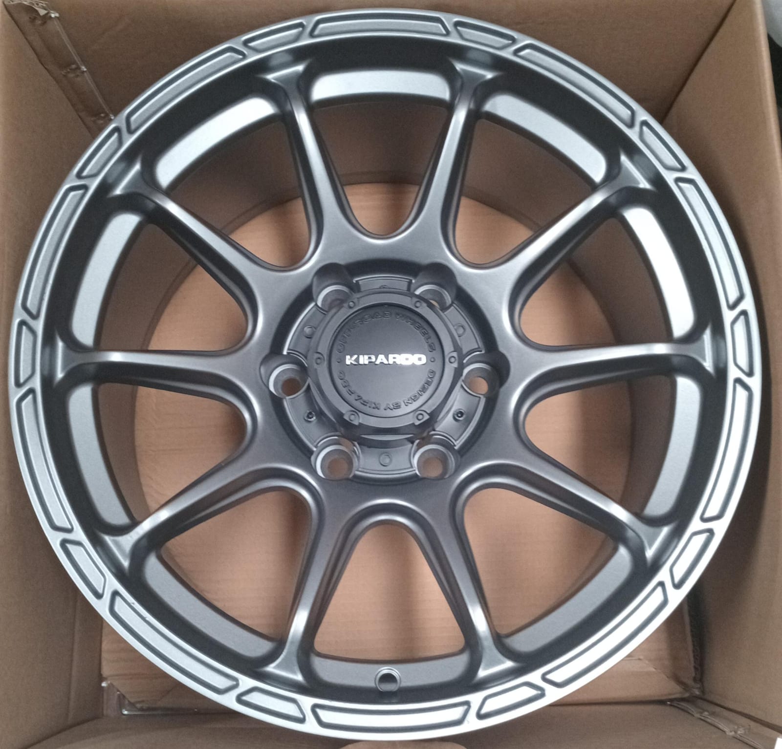 17" Rims Matt Gunmetal Set Of 4