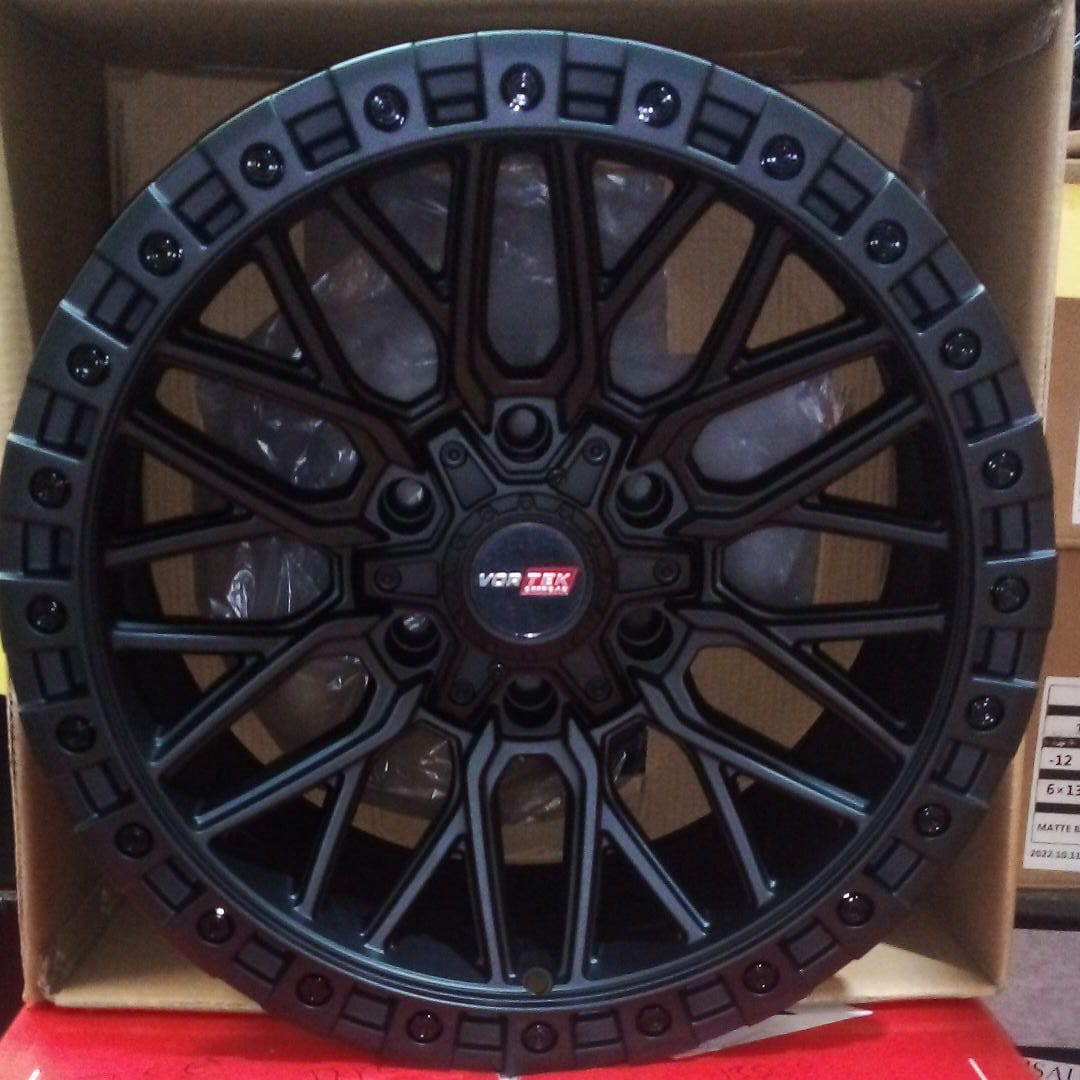 18" Rims Matt Black Set Of 4