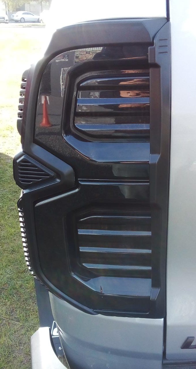 Toyota Hilux (2021+) RS Tail Light  Trim Matt Black