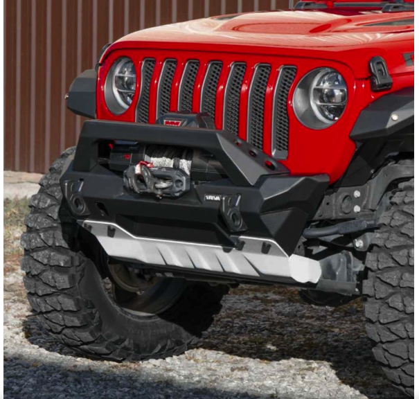 Rival - Jeep  Front Stamped Bumper (Stubby)   2007- 2D.2702.2-NL