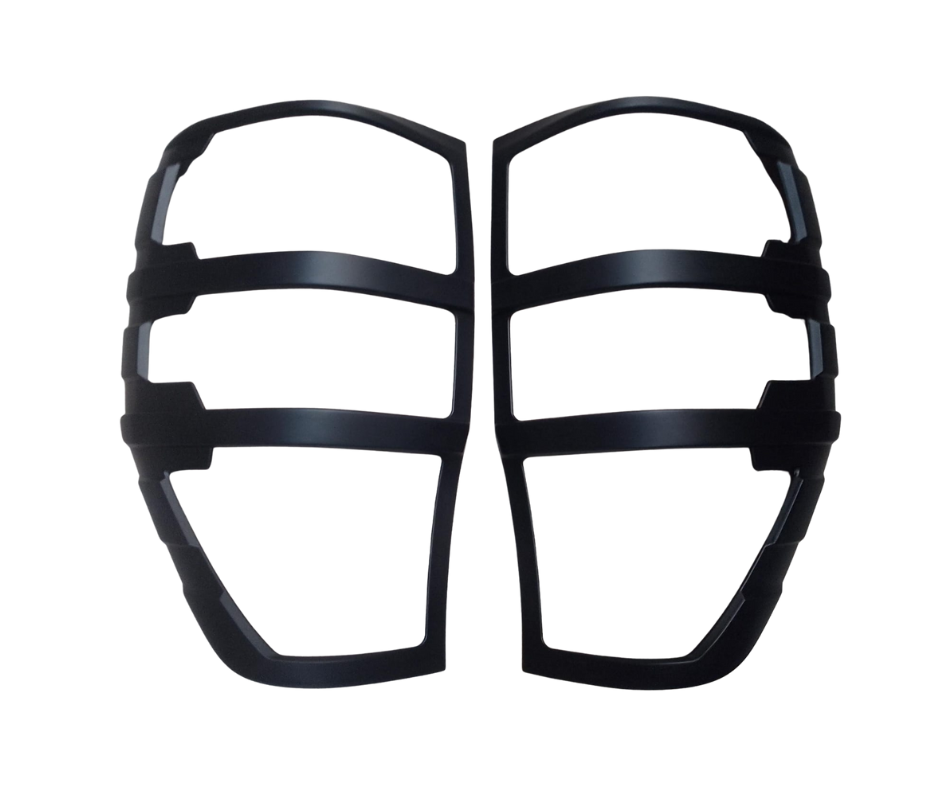 Ford Ranger 2012-22 Tail lights cover 2 bar Matt black
