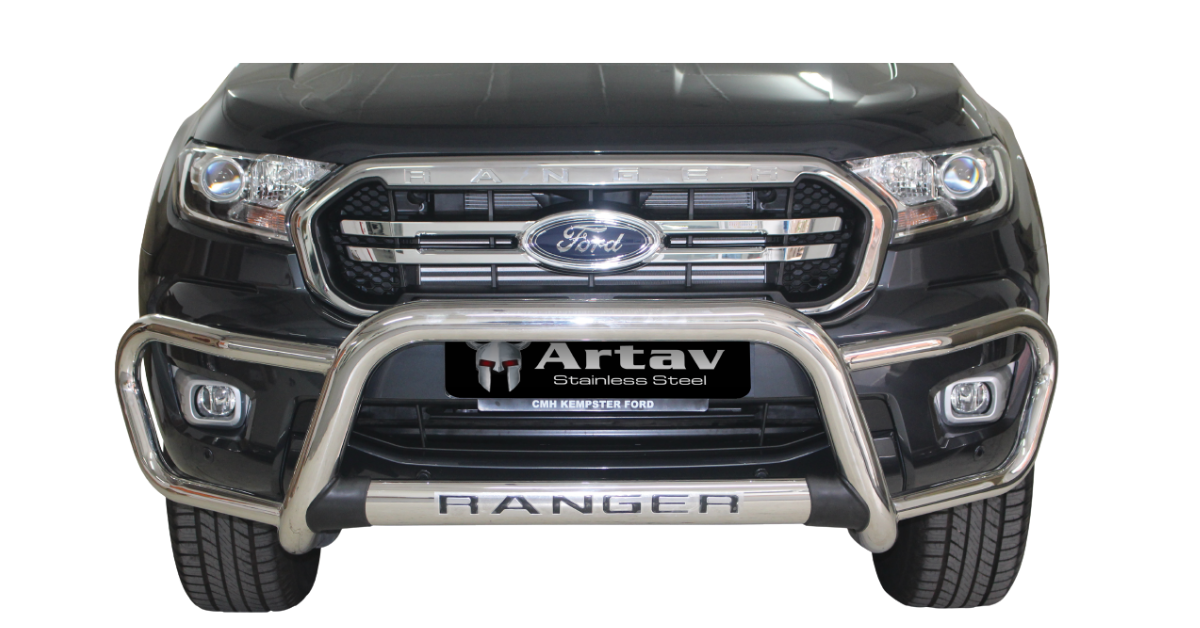 Ford Ranger T6 Facelift Tri Bumper Stainless 2016+