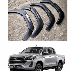Toyota Hilux 2021 Rocco Style Fender Flares Wheel Arches (Fits 2021+ Model Hilux)