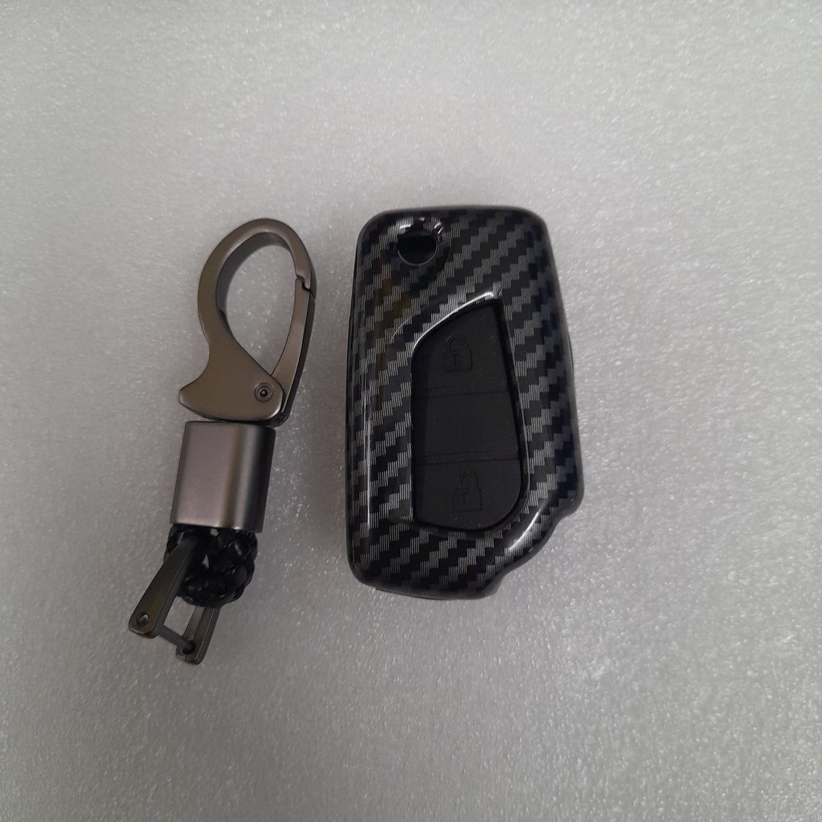 Toyota GD6 2016+ Carbon Look Key Cover - the4x4store.co.za