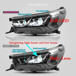 Toyota Hilux Gd6 Led Headlights Vland