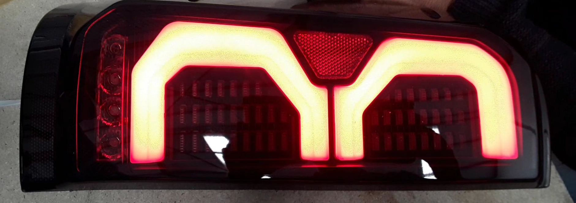 Toyota Hilux D4D 2005 -2014  LED Tail Lights Smoked V2 Set of 2