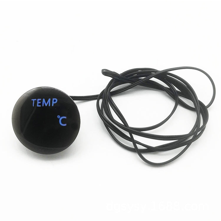 LED Round Temperature Meter