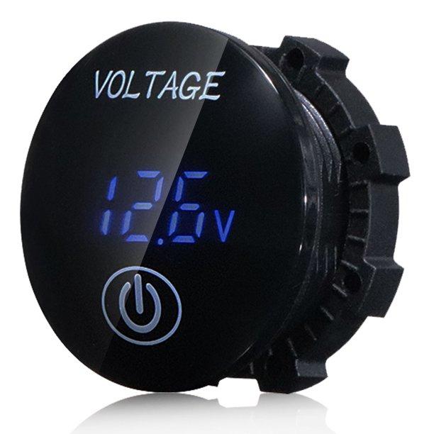 Waterproof Digital Display 12V- 24V Voltmeter Socket with On/Off Switc ...